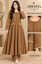 Ladies  Printed Maxi