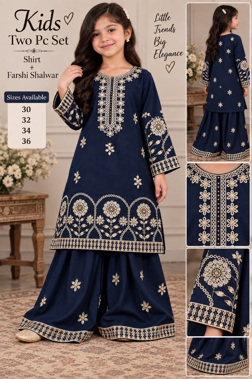 Kids two pc Winter Cotton